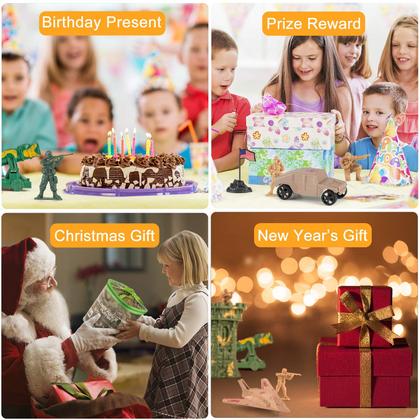 Imagem de Conjunto masculino Toy Army Divwa Army Base 160 unidades para meninos de 8 a 12 anos