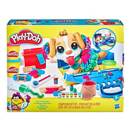 Imagem de Conjunto Massa de Modelar Playdoh Veterinário Pet Shop