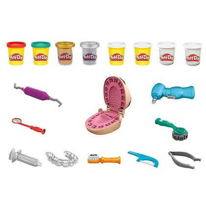 Imagem de Conjunto Massinha Play-Doh Brincando de Dentista Hasbro