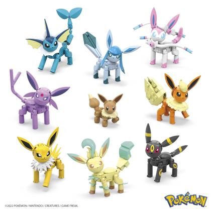 Imagem de Conjunto Mega Construx Pokémon - Evolução Eevee (470 Peças)