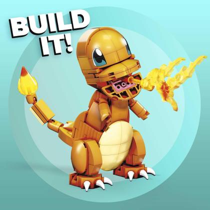 Imagem de Conjunto MEGA Pokémon Charmander - 180 Peças - 4 Polegadas