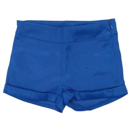 Imagem de Conjunto Menina Bata Estampada Amarela e Short Azul Royal Ninali