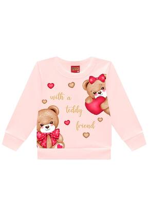 Imagem de Conjunto Menina Rosa Ursinhos Kyly