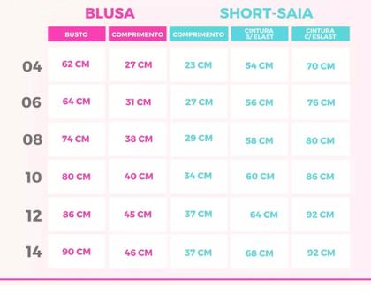 Imagem de Conjunto Menina Verão Com Short Jeans Bordado E Cropped Alfaiataria 493*