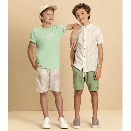 Imagem de Conjunto menino camiseta bermuda ocean vibes ioluig!