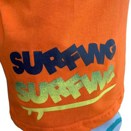 Conjunto Menino Infantil Estampado Bermuda em Tactel Cores Sortidas Duduka Imagem de Conjunto Menino Infantil Estampado Bermuda em Tactel Cores Sortidas Duduka