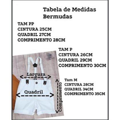 Imagem de Conjunto Menino Infantil Linha Premium Mickey Safari Branco RF03