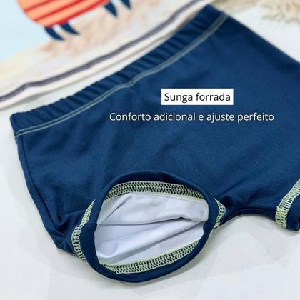 Imagem de Conjunto Menino Liso C/ Estampa Localizada 1 ao 10