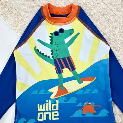 Imagem de Conjunto Menino Liso C/ Estampa Localizada 1 ao 10