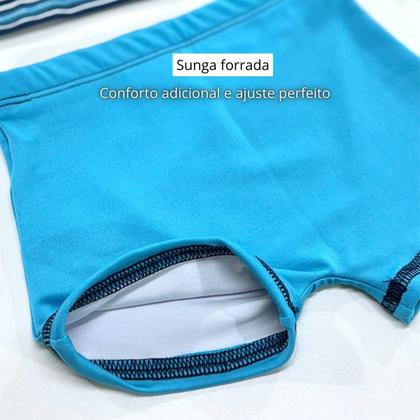 Imagem de Conjunto Menino Liso C/ Estampa Localizada 1 ao 10