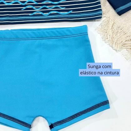 Imagem de Conjunto Menino Liso C/ Estampa Localizada 1 ao 10