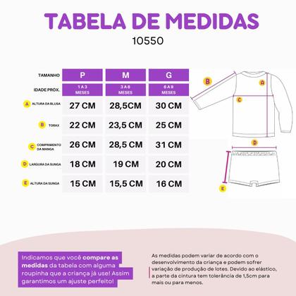 Imagem de Conjunto Menino Liso C/ Estampa Localizada 1 ao 10