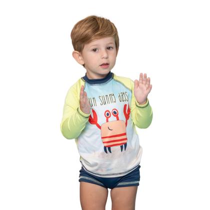 Imagem de Conjunto Menino Liso C/ Estampa Localizada 1 ao 10