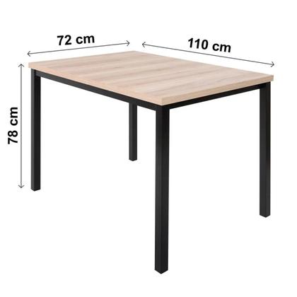 Imagem de Conjunto Mesa 110x72cm 2 Bancos Mega