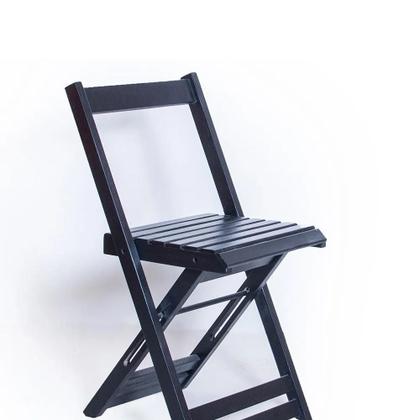 Imagem de Conjunto Mesa 120x70 6 Cadeiras Dobrável Tabaco Ref. W120.6T