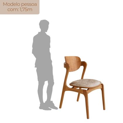 Imagem de Conjunto Mesa 180cm X 80cm Tampo Mdf Canto Copo 6 Cadeiras Celeste
