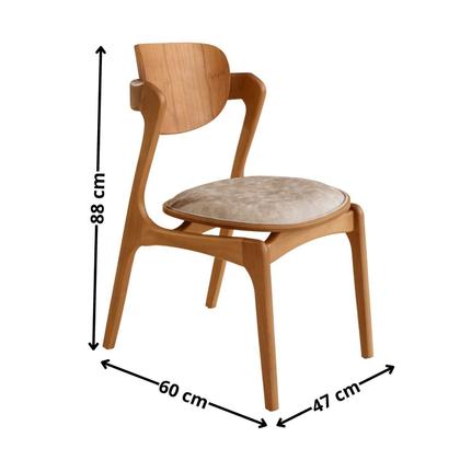 Imagem de Conjunto Mesa 180cm X 80cm Tampo Mdf Canto Copo 6 Cadeiras Celeste