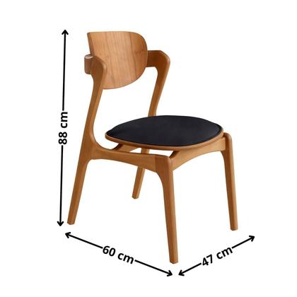 Imagem de Conjunto Mesa 180cm X 80cm Tampo Mdf Canto Copo 6 Cadeiras Celeste