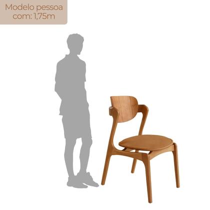 Imagem de Conjunto Mesa 180cm X 80cm Tampo Mdf Canto Copo 6 Cadeiras Celeste