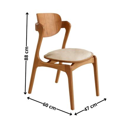 Imagem de Conjunto Mesa 180cm X 80cm Tampo Mdf Canto Copo 6 Cadeiras Celeste