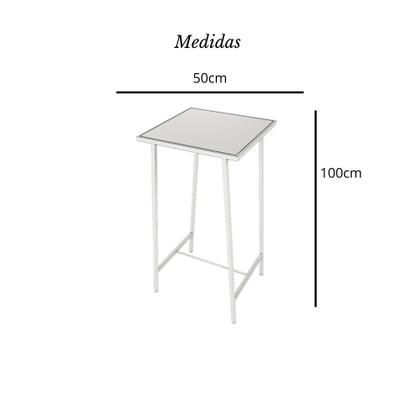 Imagem de Conjunto Mesa Alta Bar Bistrô Preta 4 Bancos Imbuia Botequim Industrial Black