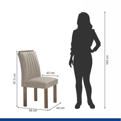 Imagem de Conjunto Mesa Arizona 120cm com 4 Cadeiras Arizona Tampo Redondo Plus com Vidro