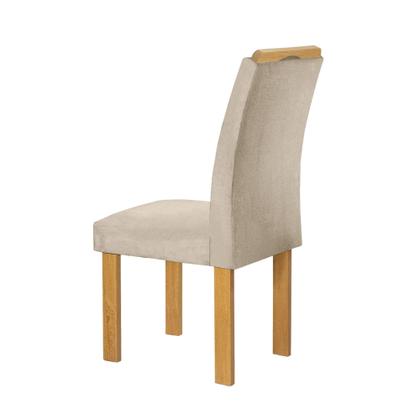 Imagem de Conjunto Mesa Arizona 120cm com 4 Cadeiras Arizona Tampo Redondo Plus com Vidro