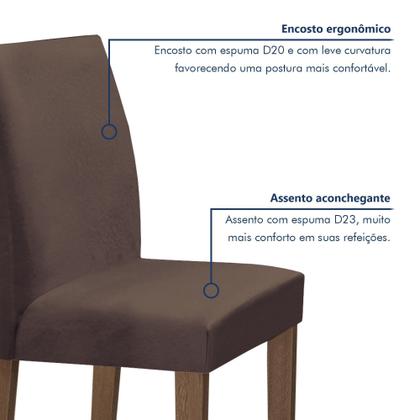 Imagem de Conjunto Mesa Barcelona 100cmx100cm 4 Cadeiras Espanha Tampo Slim Plus Redondo Vidro Yescasa