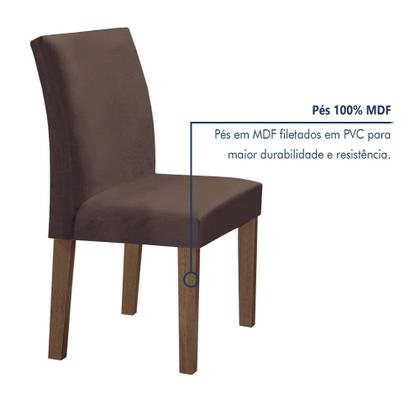 Imagem de Conjunto Mesa Barcelona 100cmx100cm 4 Cadeiras Espanha Tampo Slim Plus Redondo Vidro Yescasa