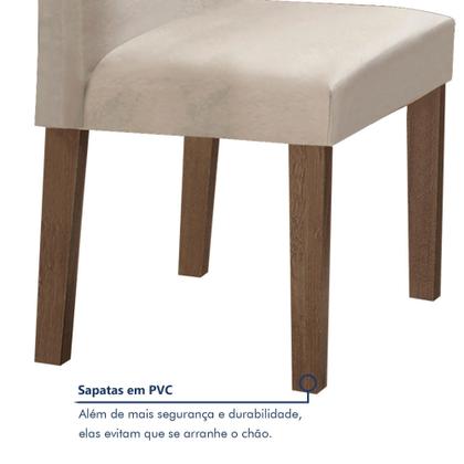 Imagem de Conjunto Mesa Barcelona 100cmx100cm 4 Cadeiras Espanha Tampo Slim Plus Redondo Yescasa