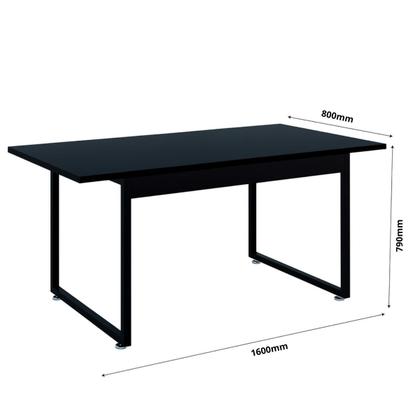 Imagem de Conjunto Mesa Com 2 Bancos Base De Ferro Estilo Industrial Área Lazer