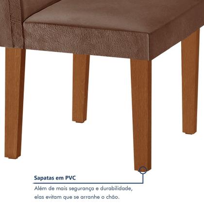 Imagem de Conjunto Mesa com Vidro e 8 Cadeiras 200cmx90cm Barcelona Yescasa