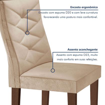 Imagem de Conjunto Mesa com Vidro e 8 Cadeiras 200cmx90cm Barcelona Yescasa