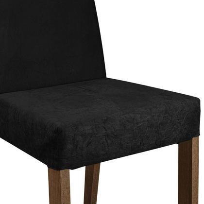 Conjunto Mesa de Jantar 6 Lugares Tampo de Vidro Valerie Madesa Imagem de Conjunto Mesa de Jantar 6 Lugares Tampo de Vidro Valerie Madesa