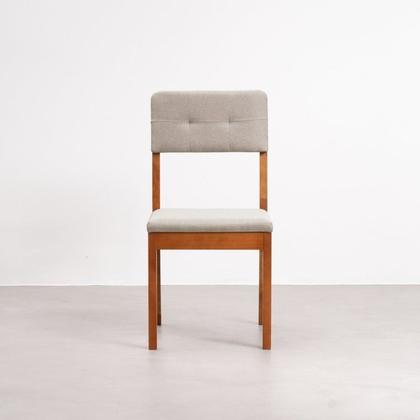 Imagem de Conjunto Mesa de Jantar e 6 Cadeiras Tiê CabeCasa MadeiraOriginals