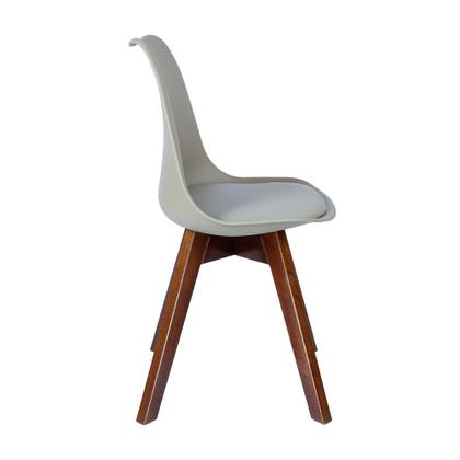 Imagem de Conjunto Mesa De Jantar Retangular 90cm X 160cm com 6 cadeiras Nozes Vertice