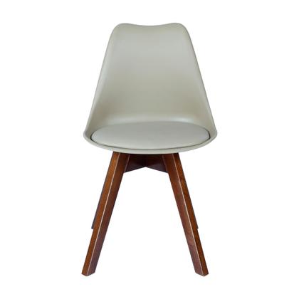 Imagem de Conjunto Mesa De Jantar Retangular 90cm X 160cm com 6 cadeiras Nozes Vertice