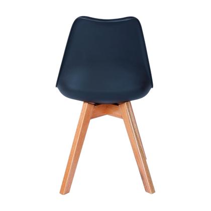 Imagem de Conjunto Mesa De Jantar Retangular Vertice 90cm x 160cm com 6 Cadeira Eames Wood Leda Design