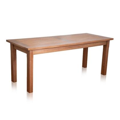 Imagem de Conjunto Mesa De Jantar Ripada 2,00m Com 6 Cadeiras Confort Em Madeira De Lei Maciça