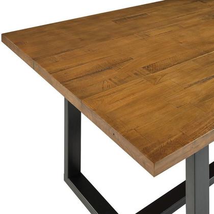 Imagem de Conjunto Mesa de Jantar Rústica Madeira Maciça com 8 Cadeiras Mona