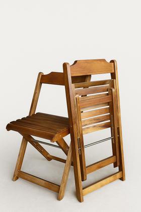 Imagem de Conjunto Mesa Dobrável 70x70 Tampo MDF e 4 Cadeiras Dobrável Retrátil