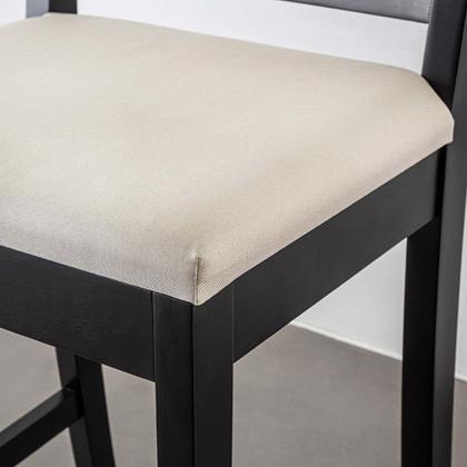 Imagem de Conjunto Mesa e 2 Banquetas Bistrô Tiê CabeCasa MadeiraOriginals