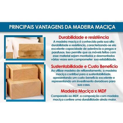 Imagem de Conjunto Mesa Elma Premium Madeira Maciça c/ Tampo Madeirado c/ Vidro 170x90cm e 6 Cadeiras Alice Carvalho/Off White - Linho Bege Argila Kappesberg
