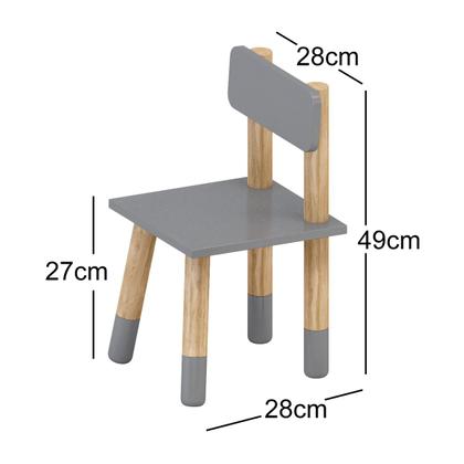 Imagem de Conjunto Mesa Infantil 2 Cadeiras Colorir