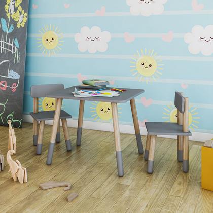 Imagem de Conjunto Mesa Infantil 2 Cadeiras Colorir