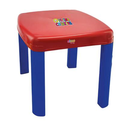 Imagem de Conjunto mesa infantil reforçada para atividades refeição brincadeira com 2 cadeiras simotoys
