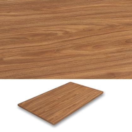 Imagem de Conjunto mesa jogo sala jantar ciplafe jade flex 6 cadeiras tubo preto fosco tampo madeira bp carvalho montreal 1,36m x 0,80m assento estofado