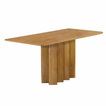 Imagem de Conjunto Mesa Lorena 160cm X 80cm com 6 Cadeiras Luisa Tampo Londres sem Vidro