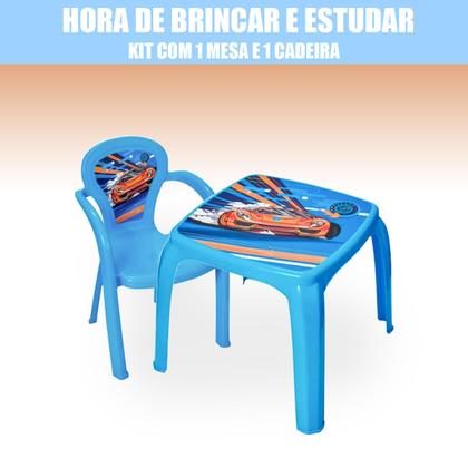 Imagem de Conjunto Mesa Mesinha Infantil Com Uma Cadeira Decorada