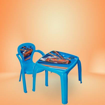 Imagem de Conjunto Mesa Mesinha Infantil Com Uma Cadeira Decorada
